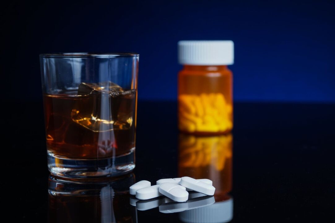 álcool e antibióticos