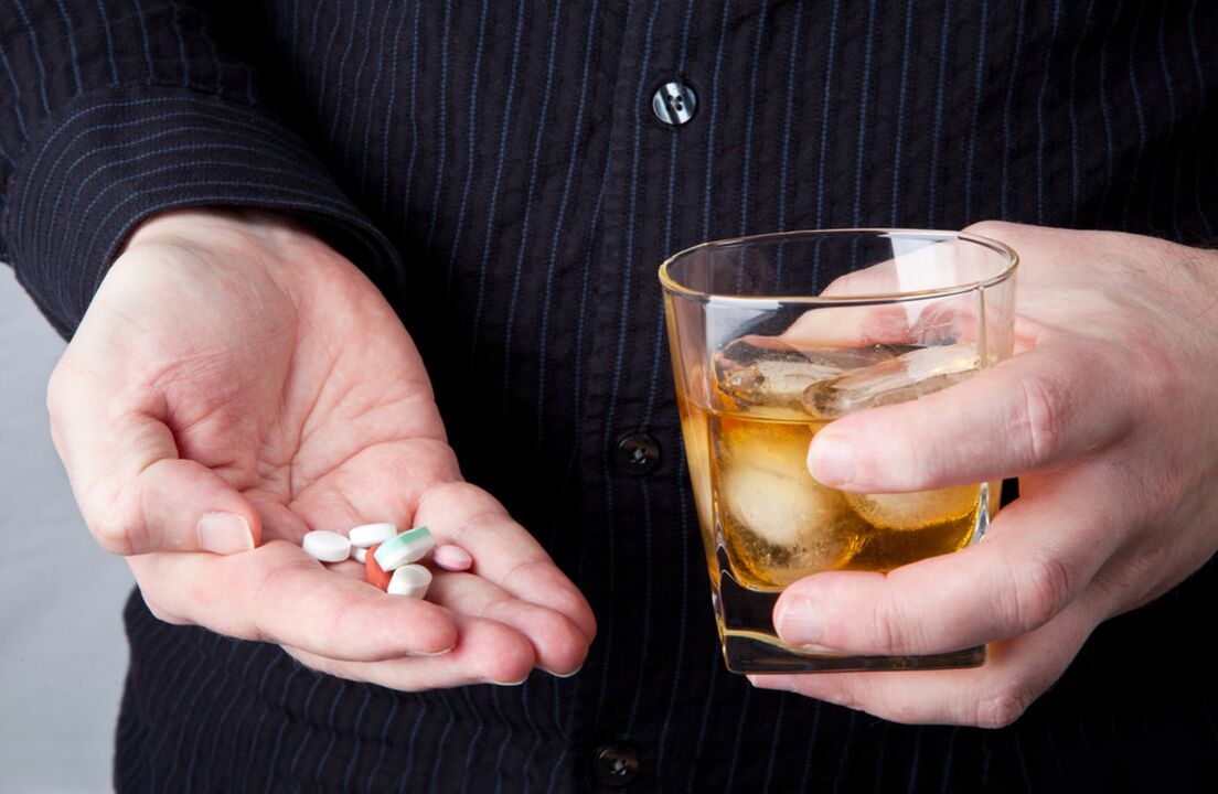 compatibilidade com antibióticos e álcool