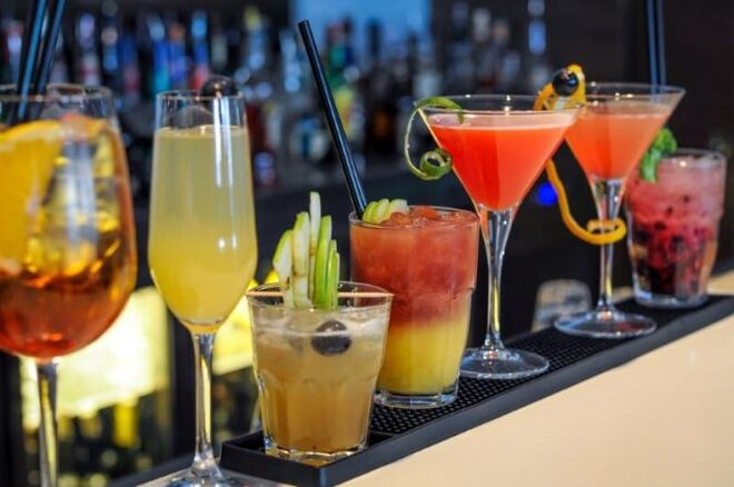 Coquetéis alcoólicos