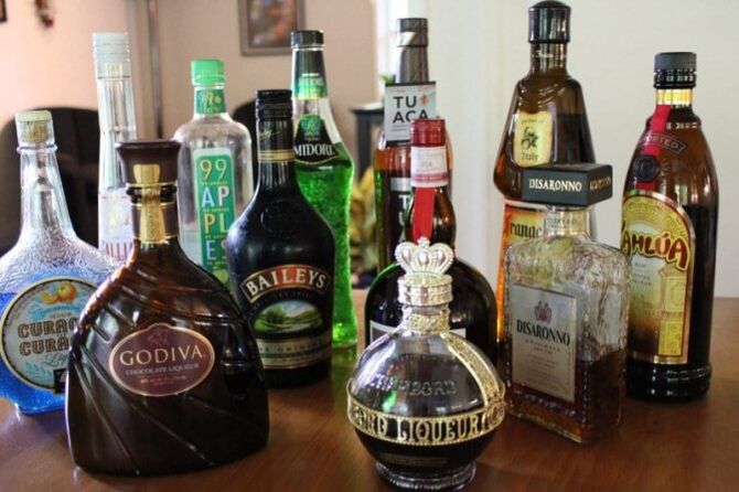 Licores alcoólicos